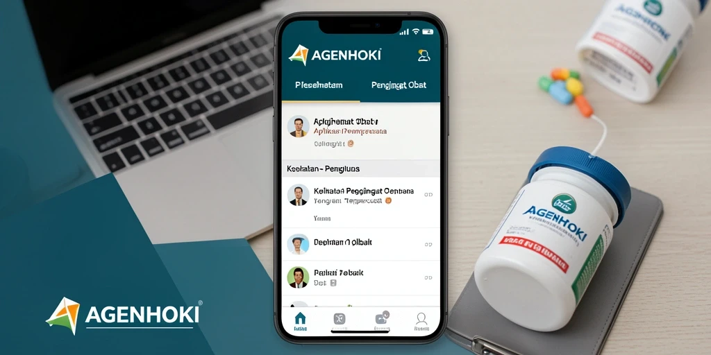 Tampilan antarmuka AGENHOKI yang sederhana dan mudah digunakan.