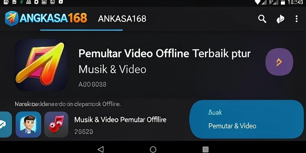 Antarmuka pengguna <strong>ANGKASA168</strong> yang modern dan fungsional.