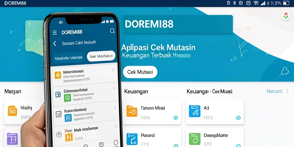 Tampilan antarmuka aplikasi DOREMI88 yang intuitif dan mudah digunakan.