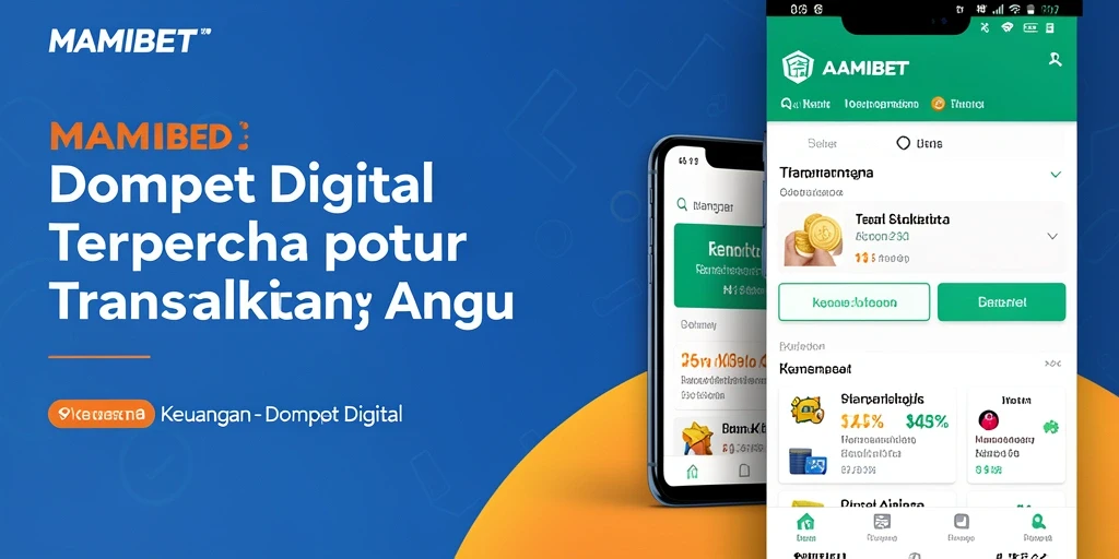 Antarmuka MAMIBET yang rapi dan mudah dinavigasi.