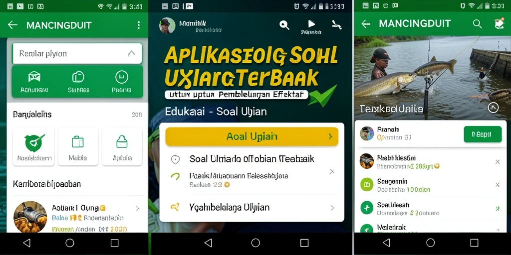 Tampilan antarmuka MANCINGDUIT yang menarik dan fungsional.